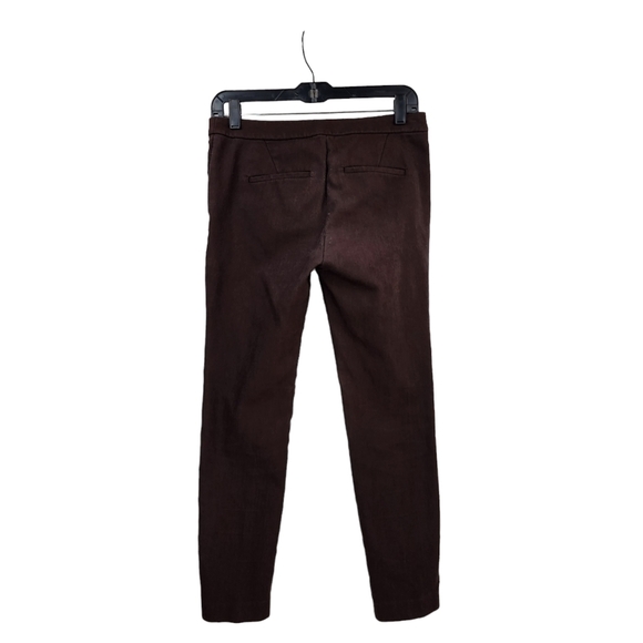 J. Crew Women's Chocolate Brown Petite Ryder Pant - 4P - Picture 3 of 5